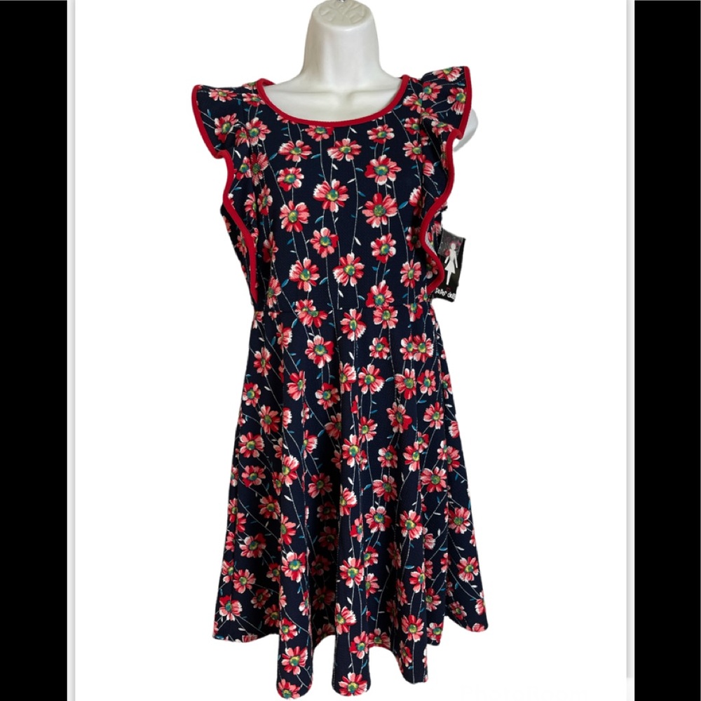 Paper Doll Floral Dress